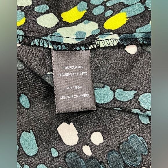 Torrid Satin Surplice Tie Cut Out Back Long Sleeve Blouse sz 3X - Picture 6 of 10